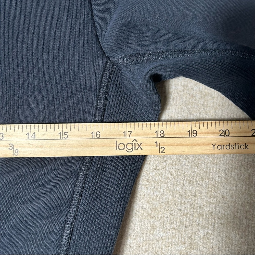 Standard James Perse Blazer Jacket‎ Womens Size 4 XL Black Shawl Collar 1 Button - Picture 6 of 13